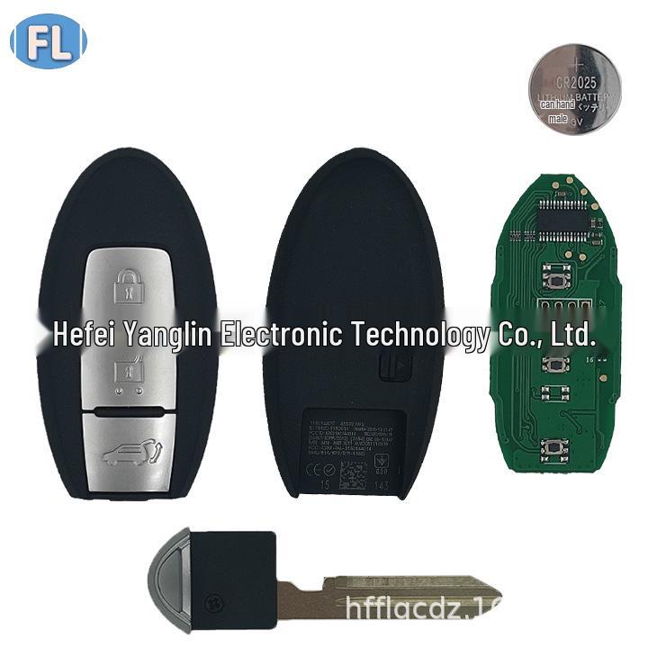 

Compatible with Qijun Smart Card 433 4A Chip, 3-Button Remote