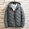 Abbigliamento Imbottito in Cotone da Uomo Autunno e Inverno e Cappotti Invernali Aggiornati Giubbotti Corti Imbottiti Spessi alla Moda da Uomo