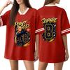 Women's Short Sleeve Letter Print Casual T-Shirt for Everyday Wear