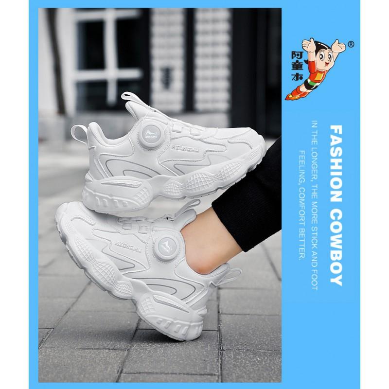 Astro Boy Boys 'shoes Sneaker 2026 Running Shoes Children's Mesh White Pure Color Daddy Non-slip