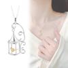 Künstlerischer Tier Vogelkäfig Anhänger Schmuck Für Frauen Männer Lässige Mode Geschenk