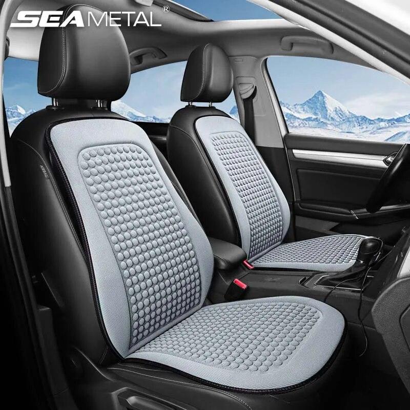 

Ice Silk Breathable Car Seat Cover Summer Cooling Auto Seat Cushion Universal Vehicle Chair Backrest Interior Protector Pad Mat
