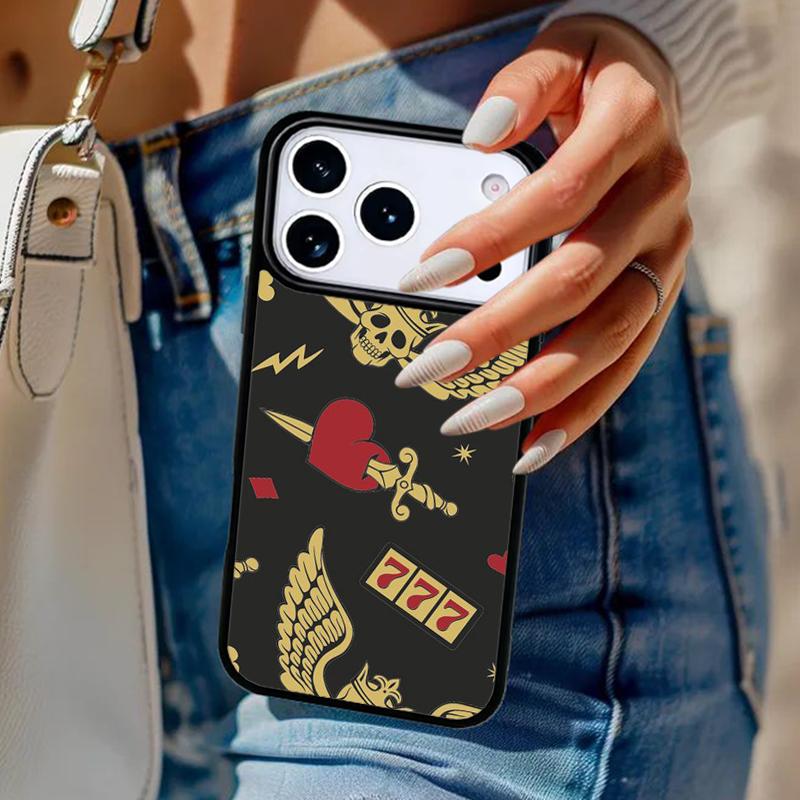 CASINO PLAYING CARD COLLECTION Phone Case For iPhone 17 Air 14 15 13 12 Max Cover For Apple 14 15 16 16e 11 Pro Max Plus Coque