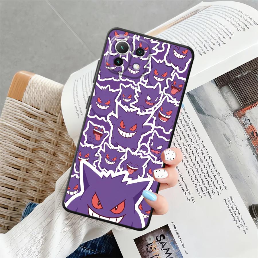 Case for Xiaomi Mi 15 Pro 12 10T 12X 14 12T Pro 11 13 Lite 11T Funda Phone Cover Cool Gengar Pokemon