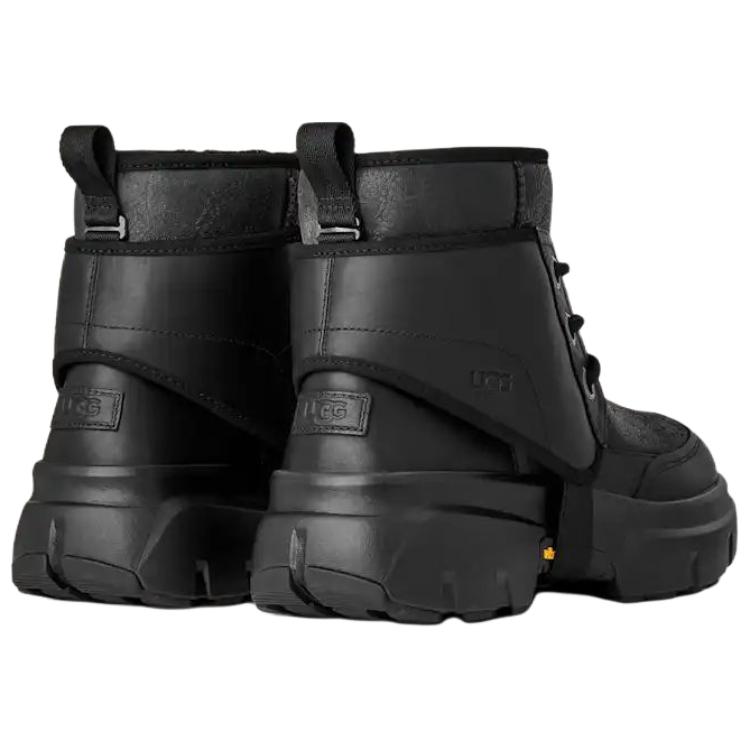 UGG JLD Thermal Short Snow Boots Men's Black Sneakers 1171351-BLK