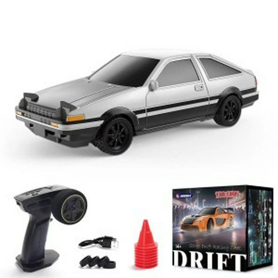 1/43 Scale 4WD Drift RC Car Model for Indoor Play - Boys Toy 1:43 Gyro Version