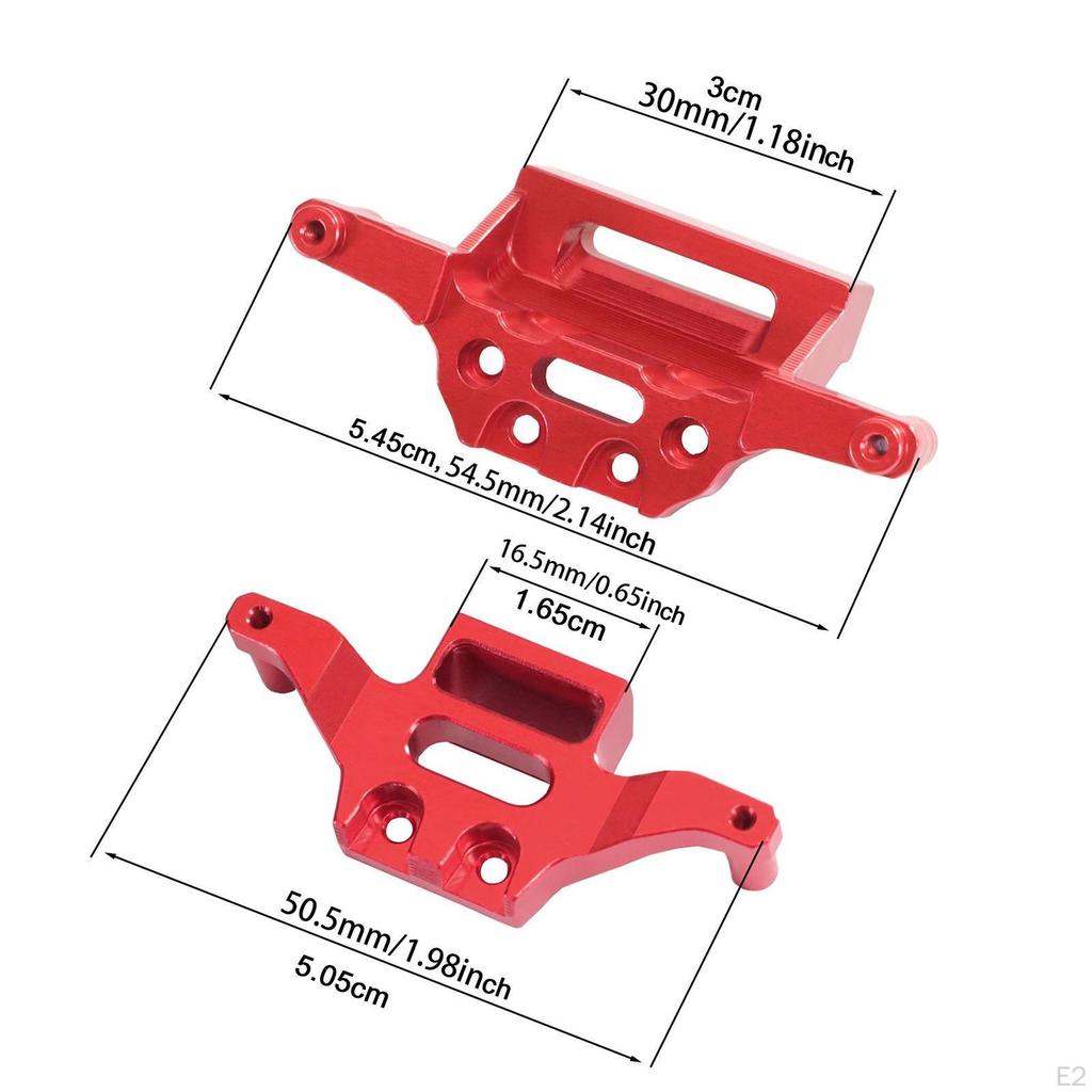 Front and Rear Shock Absorber Metal Mounts Mount Brackets 1:20 RC Vehicles Toy Parts for
