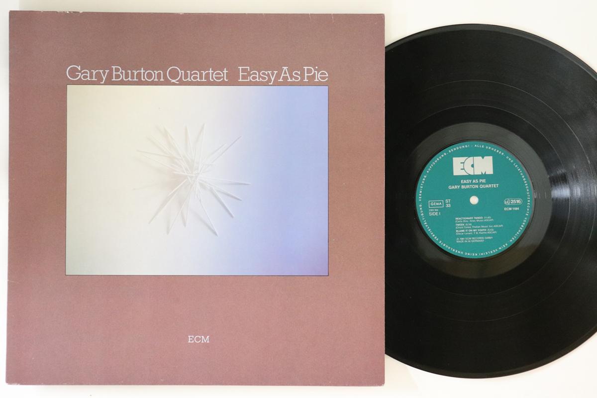 

LP Record GARY BURTON - Easy As Pie ECM1184 ECM 1981 Germany Jazz Used