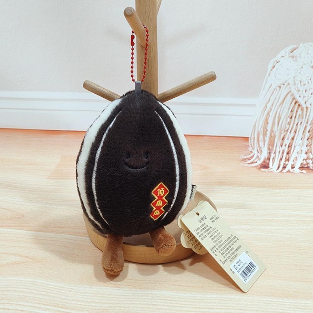 

Hanging Simulated Food Plush Doll Bag Charm Pistachio Plush Pendant Children Gift style 7