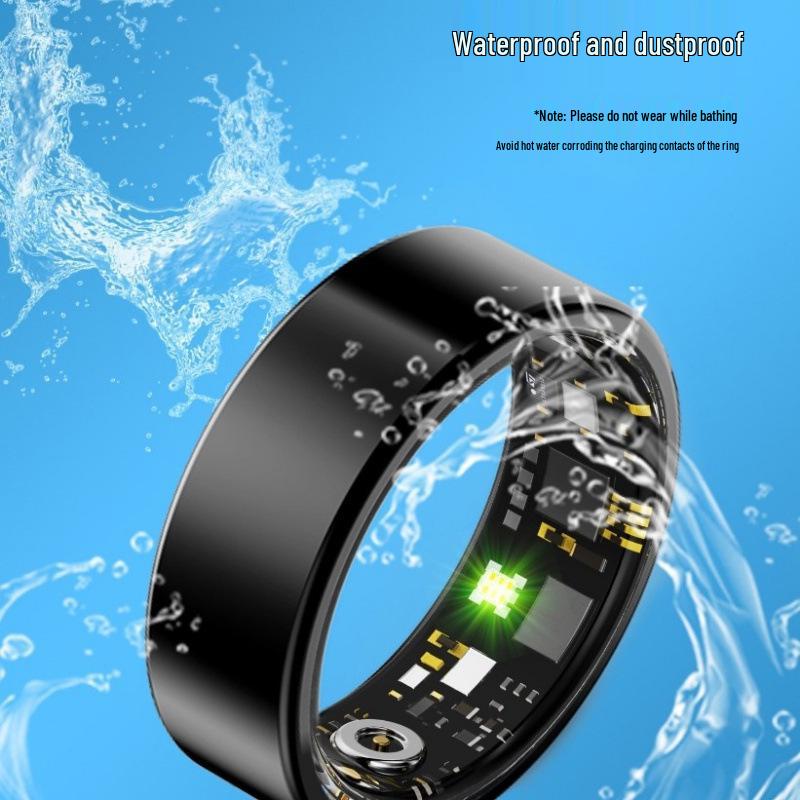 

R11M Smart Ring: Heart Rate, Blood Pressure & Oxygen Monitor Wearable.