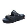 Men's sandals are new in summer, fashionable and versatile, personalized thick bottom, comfortable to step on shit, two wear one-word drag, seaside t