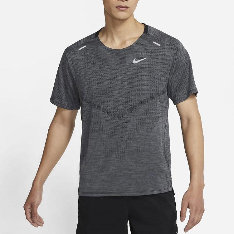 Nike Dri Fit T Shirt Men's Dark Gray (Unisex) T-Shirts CZ9047 010