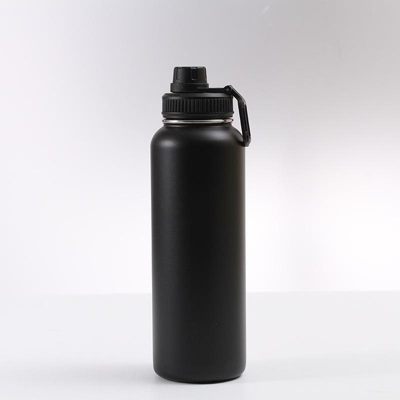 64/40/32oz Insulated Water Cup Sports Bottle Water Bottles Stainless Steel Pure Titanium Vacuum Portable Leakproof Outdoor Cup
