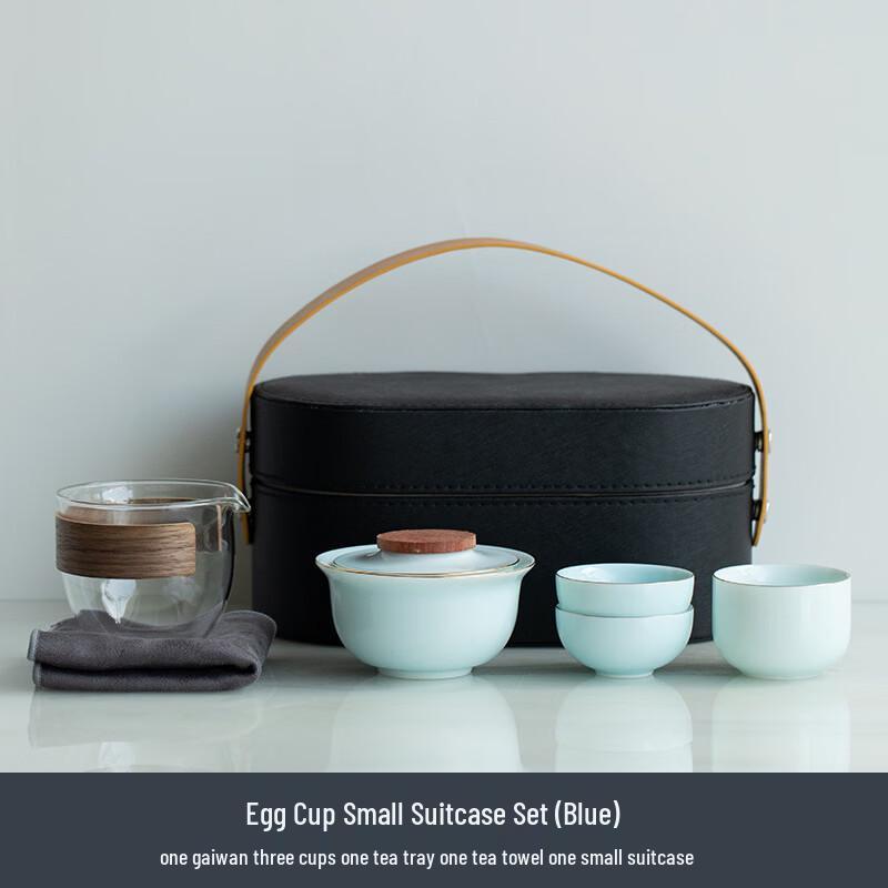 Japanese Style Portable Travel Tea Set with Gaiwan