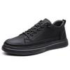Leather shoes men's new soft-soled black sports shoes men's shoes casual versatile men's shoes