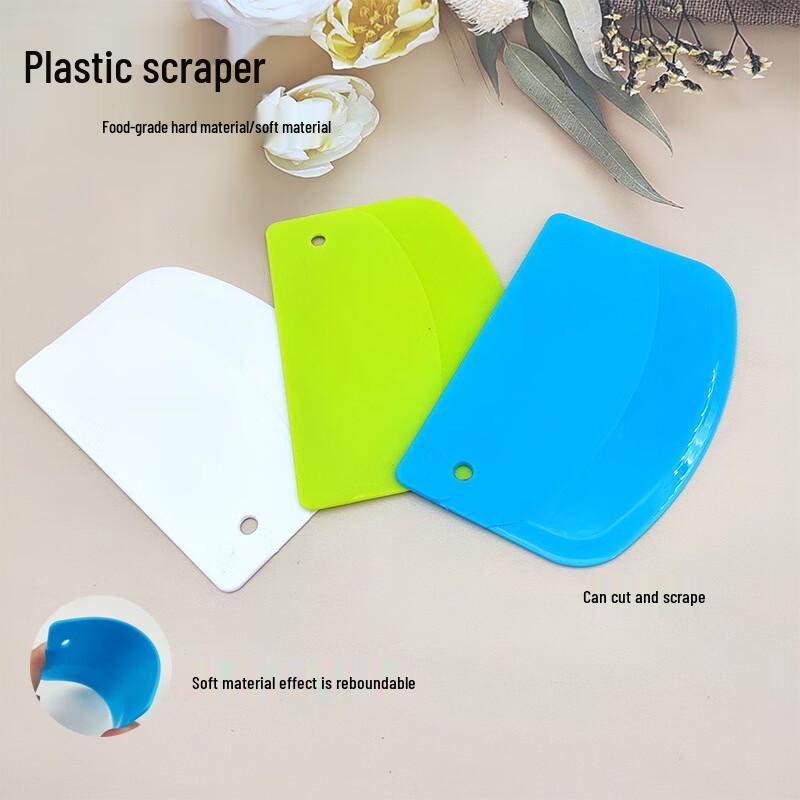 MDNG Half-Round Baking Scraper & Dough Cutter Set