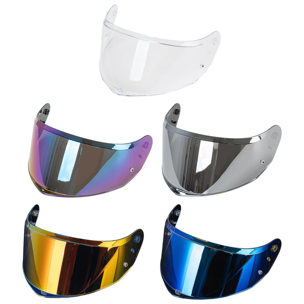 Vollgesichts-Motorradhelm Visier Kratzfest PC-Material Windschutzscheibe Ersatz für FF