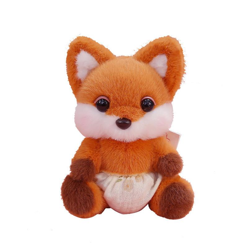 Cuter Fox Rabbit Bear Plush Toy Soft Animal Pillow For Kids