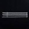 S925 Silvery Tennis Bracelet 2/ 3/ 4/ 5mm Moissanite Fine Jewelry Hypoallergenic 6.69-8.66inch Length