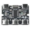 USB-Erweiterungsplatine Hub 1 Eingang 3 Ausgänge Erweiterungsmodul für Raspberry Pi 4/5 Generation USB-HUB 1 zu 3 Stromverteiler Typ-C