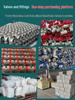 304 Stainless Steel Ball Valve, Dual Thread, Water Pipe Switch, Sizes: 46 Points, 1/1.2/1.5/2 Inches.