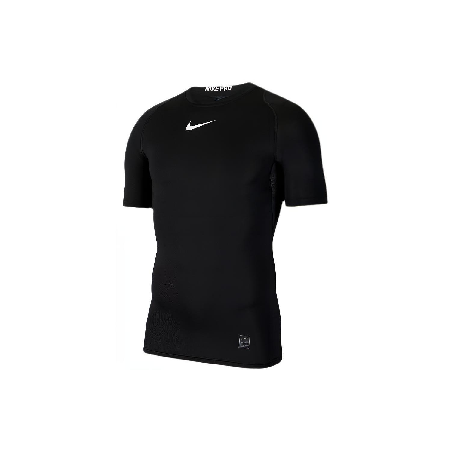 Nike pro Short Sleeve Tight Black Men s CT8460-010 L