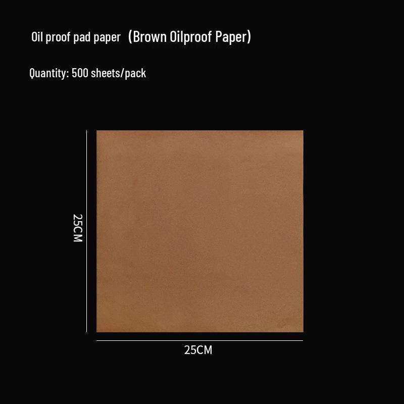 Oil-Proof Food-Grade Baking Paper: English Newspaper Design for Hamburgers and Placemat Use