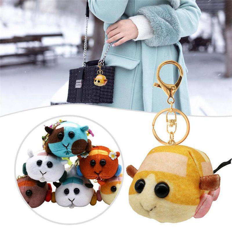 Cute 10cm Pui Pui Molcar Plush Keychain Perfect For Anime Lovers