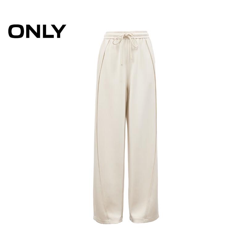 ONLY Women's 2025 Summer Modal Blend Wide-Leg Trousers