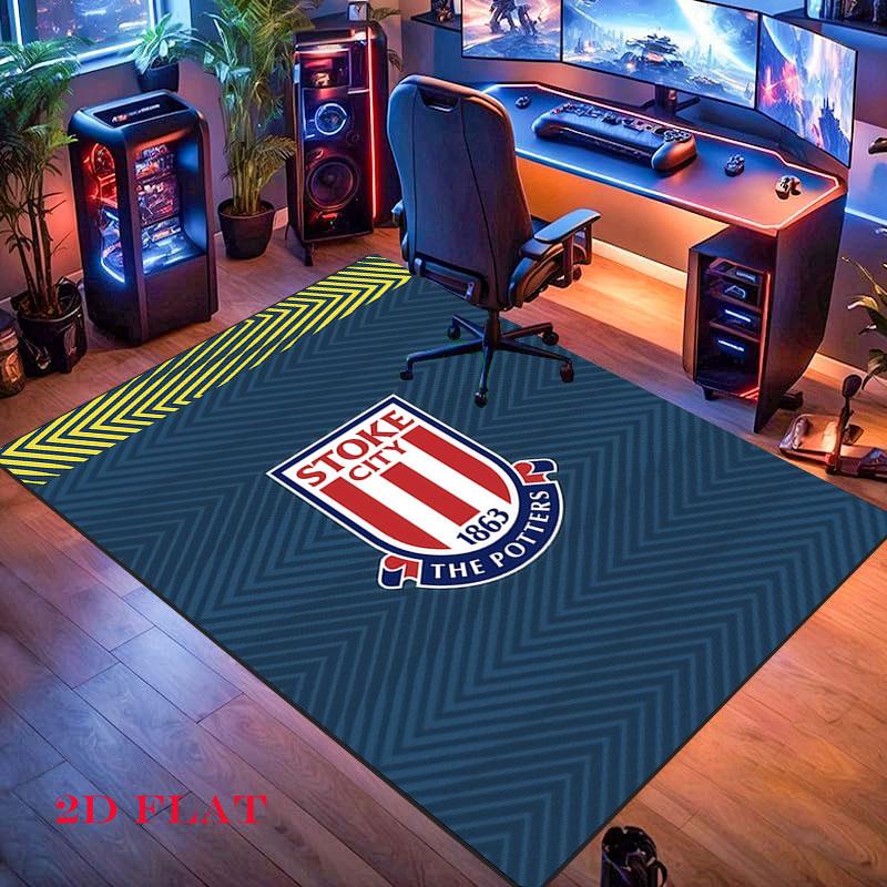 STO Logo Poster Carpet Rug for Living Room Bedroom Home Sofa Decoration,Kids Play Nonslip Floor Mat