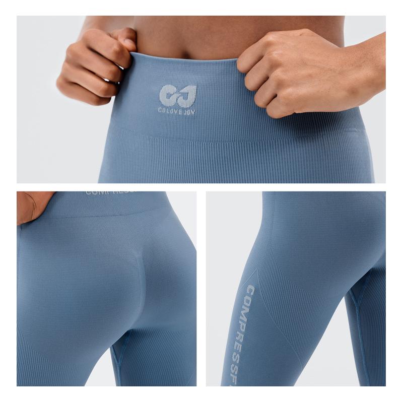 Women's Butt-Lifting Seamless Yoga Pants - Slimming Nude Feel Pilates Fitness Wear (YJ05)