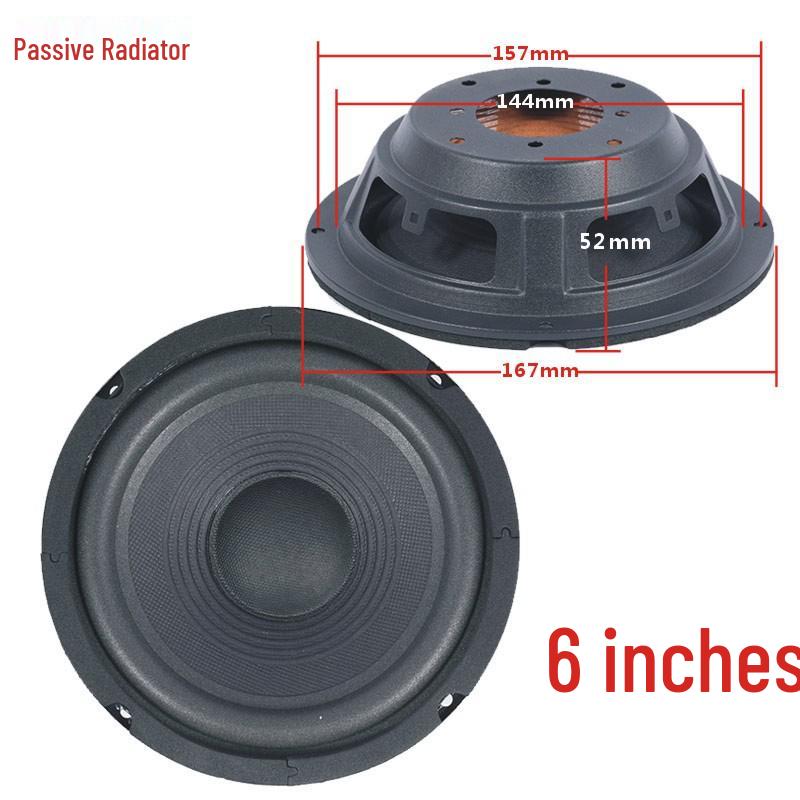 5, 6, 8, 10-Inch Passive Radiator Speaker Bass Diaphragm Vibration Plate