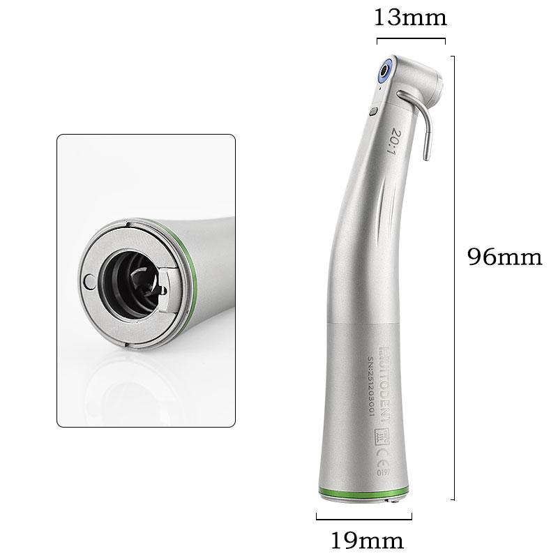 Fiber Optic Dental Implant Reduction Contra Angle Handpiece 20:1 Motor System