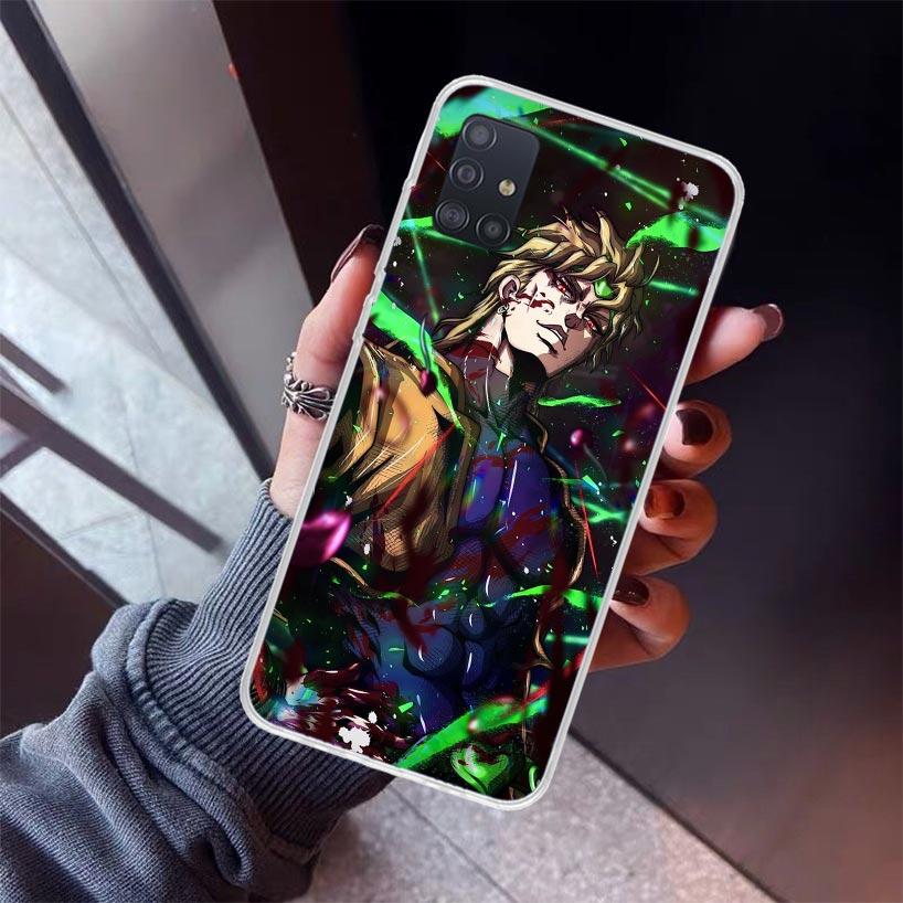 JoJo Adventure Dio Diego Brando Phone Case For Samsung Galaxy A52 A51 A50S A32 A22 A12 A02S A72 A71 A31 A70 A30S Note 20 Ultra 1