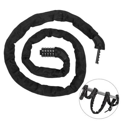 Bicycle Anti-Theft Locks Bike 5-Digit Chain Lock Electric Scooter Motorcycle MTB Safety Locks for Outdoor Cycling