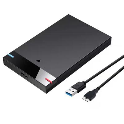Wodexun External Hard Drive Tool Free HDD Case Type-C HDD Enclosure 2.5 Inch HD Portable Storage Device Support UASP