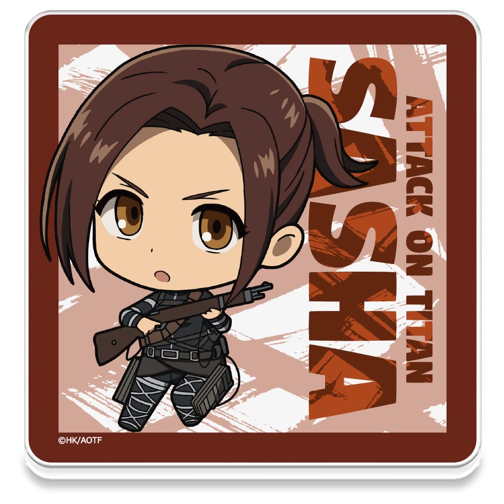 Attack on Titan Acrylic Coaster Vol.1 [Sasha]
