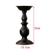 Iron Candle Holder Candelabra Candle Decoration on Desk / Floor