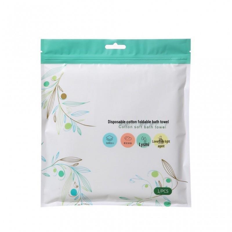 Thick Large Disposable Compressed Towel - Travel-Friendly, Absorbent & Lint-Free