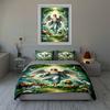 Angelic Nature Scene. Bedding Duvet Cover Sets Duvet Covers Pillowcases Gifts (1 * Duvet Cover 2 * Pillowcases, Without Duvet Insert)