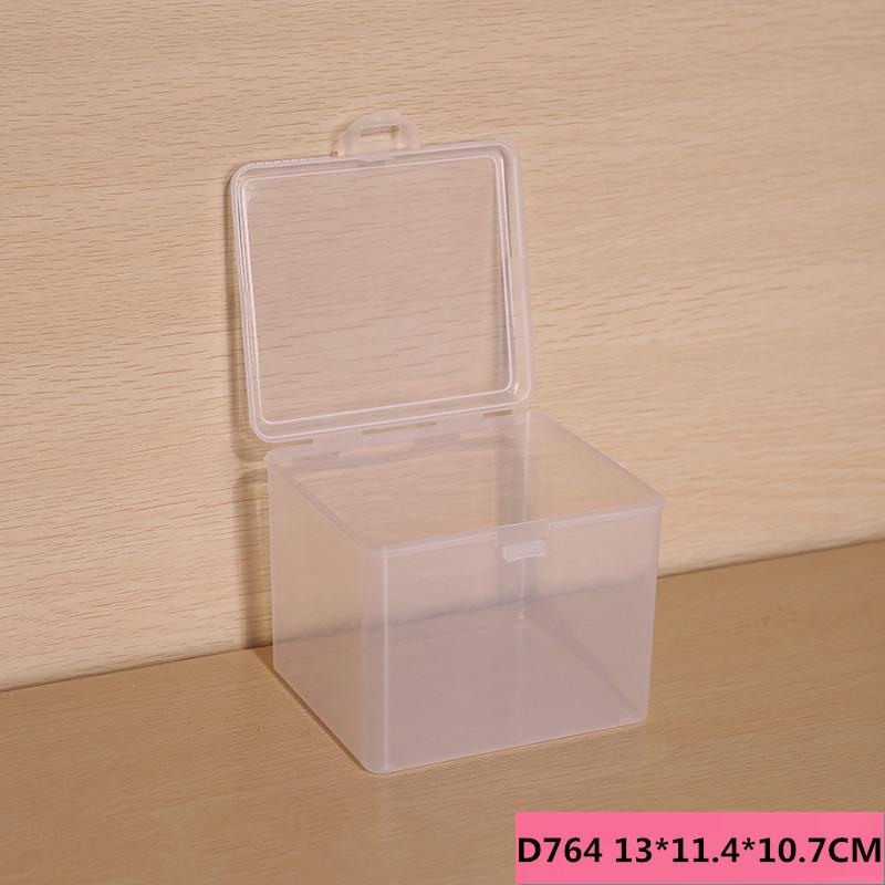 

PP Empty Box for Sticky Notes, Eraser, Rubber Bands, Jewelry, and Small Ornaments D764 13*11.4*10.7 cm прозрачный