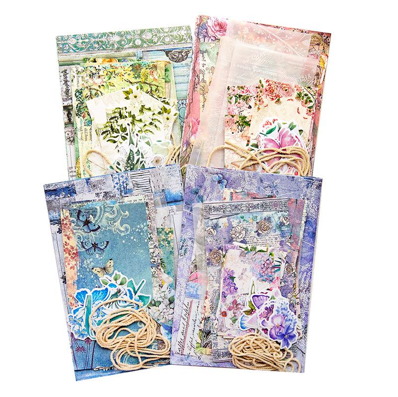 Yan Ji Emotion Collector Series Journal Collage Stickers - 4 Styles