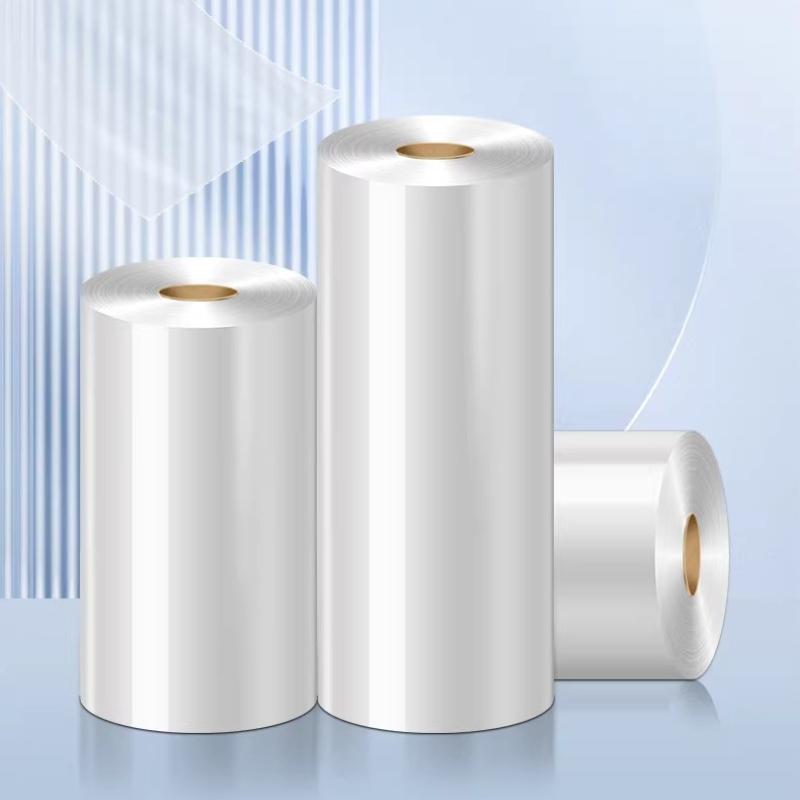 Folding Film L-type Sealing and Cutting Machine Shrink Film Gift Box Plastic Film POF Transparent Film Is Used for Gift Box Packaging Football Tea Box