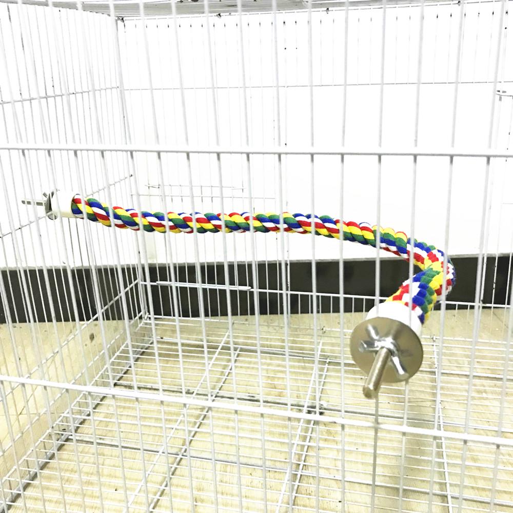 New Bird Toys Hanging Multicolor Rope Toys Type For Rope Bungee Bird Toy