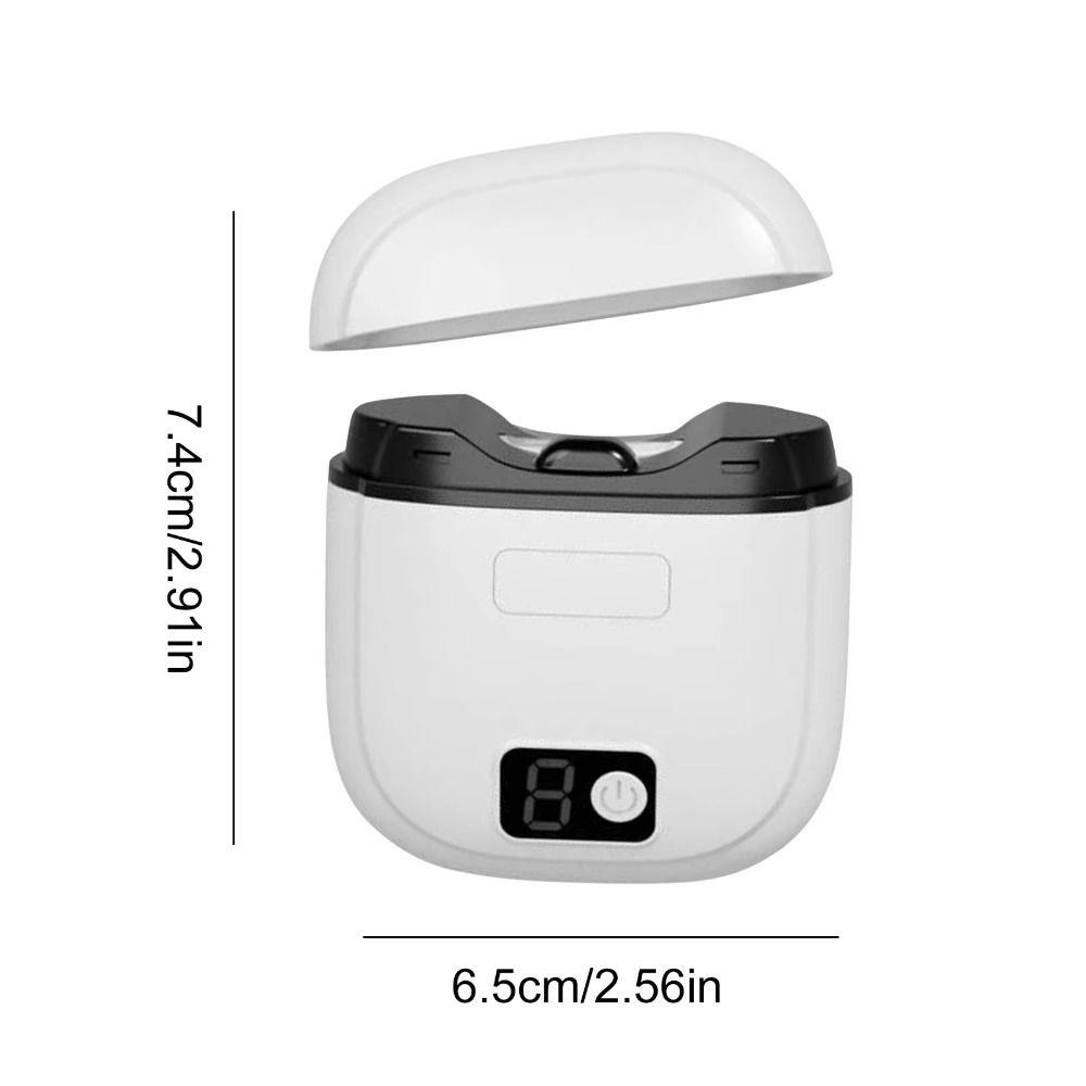 LED Light Automatic Nail Trimmer Rechargeable Mini Nail Cutter Efficient Manicure Tools Home Use