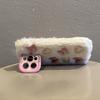 Plush Love Butterfly Mobile Phone Case for Apple 16PROMAX Lens Holder 14 Fine Holes 12 Girl Winter 11