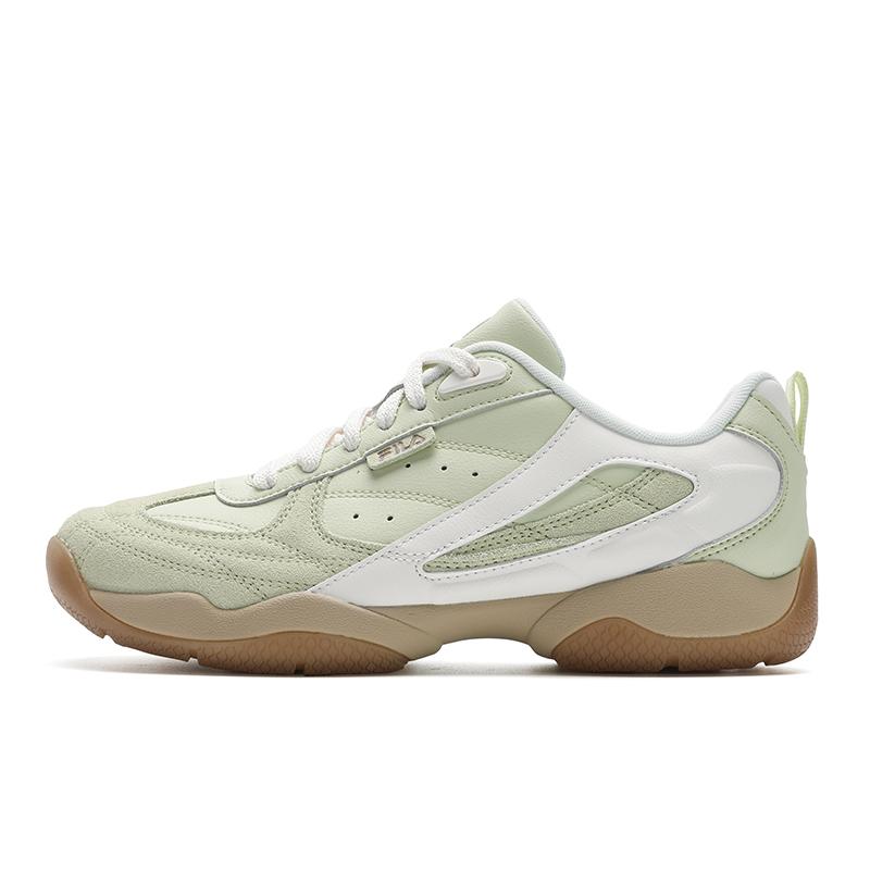 

New FILA FOUNTAIN Shoes Lightweight Rebound Low Top Casual Shoes Women s White Jade Green F12W531105FWW 39