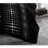 Steevy Microfiber Duvet Cover Set - 1 Duvet Cover 140x200 Cm + 1 Pillowcase 63x63 Cm - Black - Home Linge Passion
