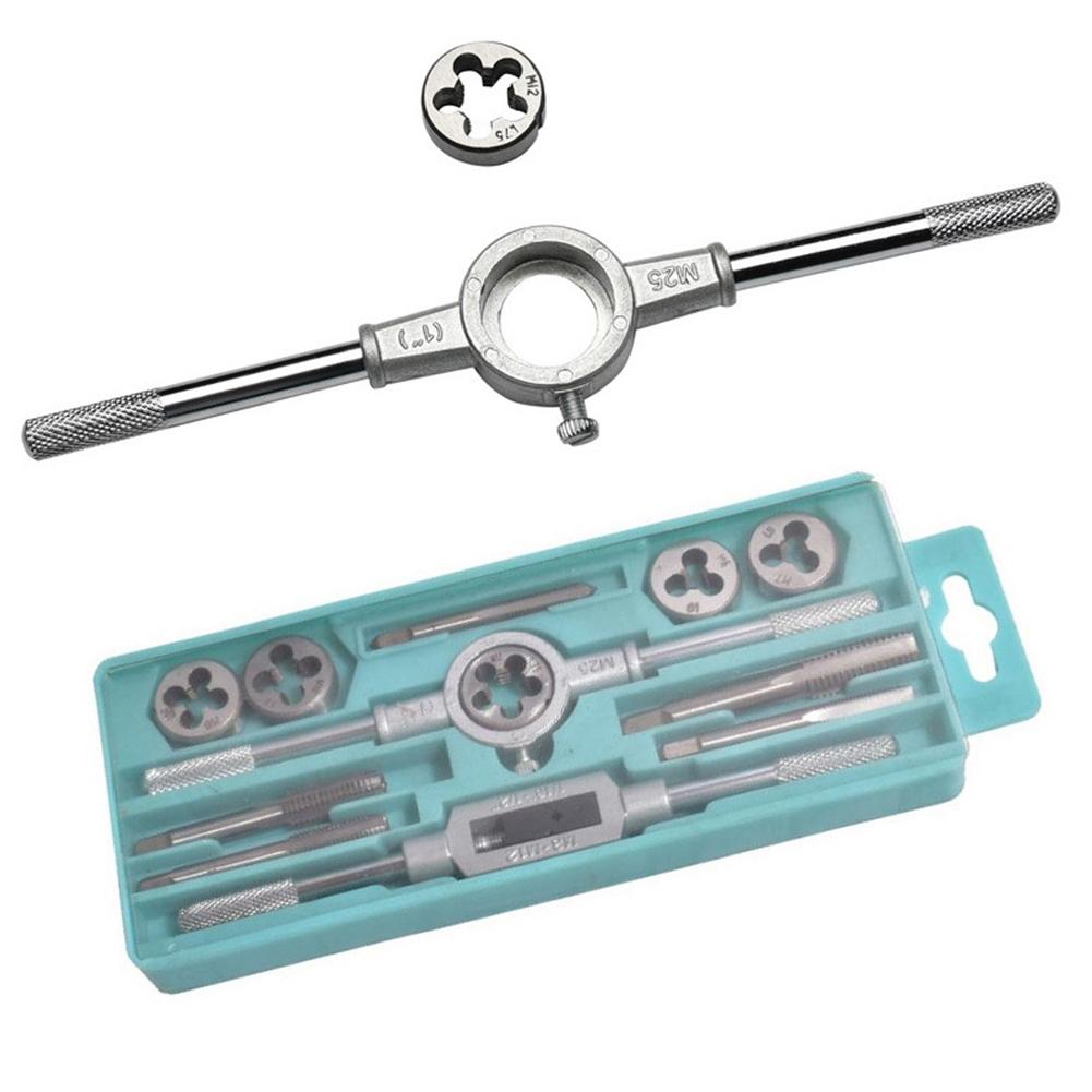 Quality Steel Metric Tap and Die Set Featuring Close Tolerances Suitable for a Range of Materials Including Wood