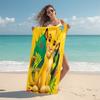 1Pc Lion Adventure Beach Towel Microfiber Beach Towel Thin Absorbent For Beach Swimming Yoga Bath Sports 0917270